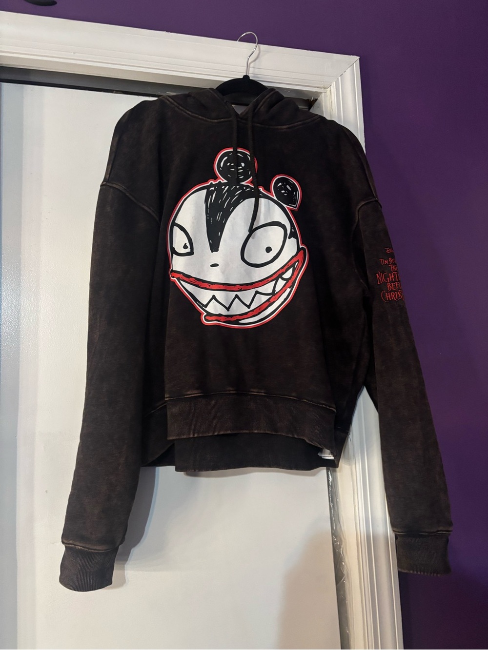 RARE Disney Parks Vampire Teddy Nightmare Before Christmas Hoodie
